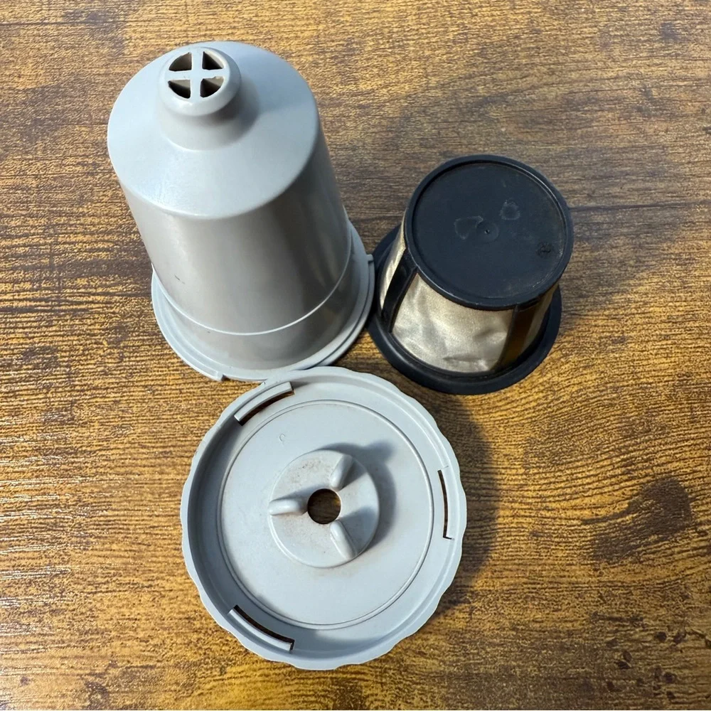 Keurig K-cup Reusable Refillable Filter Basket Cup‎ Coffee Replacement Part Gray
